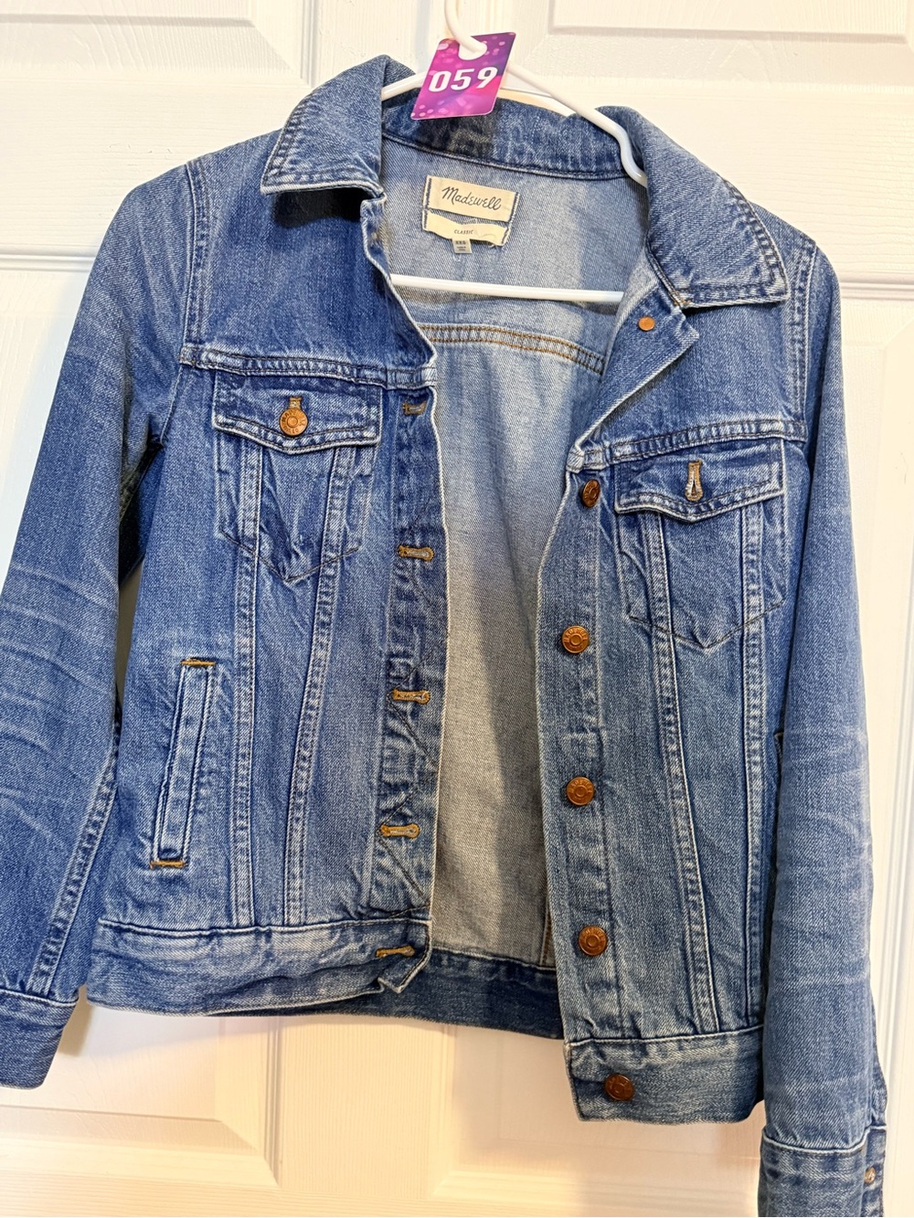 Madewell  XS Blue Classic Denim Jacket